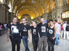 avec josimas et andreza, gare de buenos aires