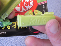 du kitkat vert!!